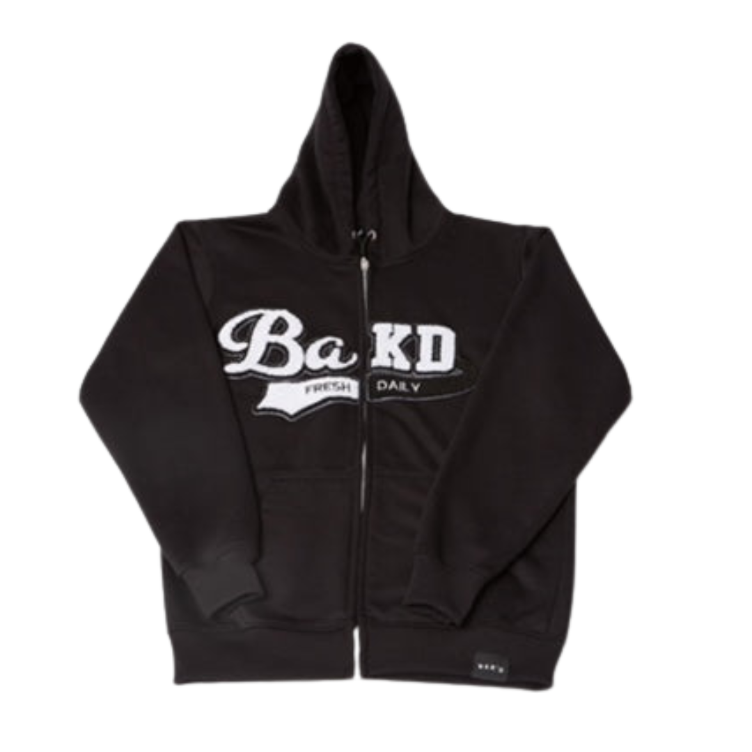 Bak'd Zip Fresh Daily Hoodie | Comfortable & Stylish Everyday Layering